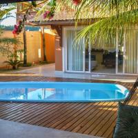 Casa de beira mar com piscina, hotel in Coruripe