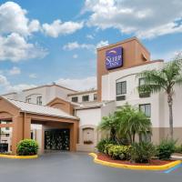 a rendering of the exterior of a hotel at Sleep Inn Sarasota North