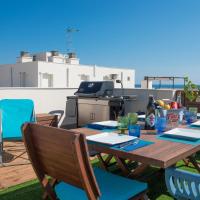 NEW APARTMENT WITH BIG TERRACE 9 Min WALK TO BEACH 6 MIN SUPERMARKET, hotel in Calafell