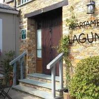 Apartamentos lagunas, hotel i Castropol