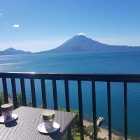 Sky view Atitlán lake suites ,una inmejorable vista apto privado dentro del lujoso hotel, hotel in Panajachel