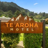 Te Aroha Motel、テ・アロハのホテル
