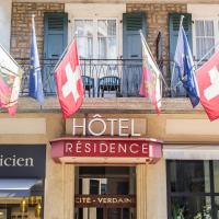Hôtel Résidence Cité-Verdaine, hotel in Geneve Old Town, Geneva