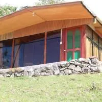 Llactapata Lodge overlooking Machu Picchu - camping - restaurant, hotel i Salcantay