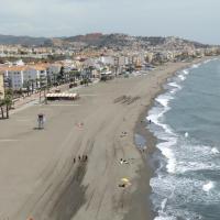 Playa Rincón de la Victoria en Plaza San Francisco
