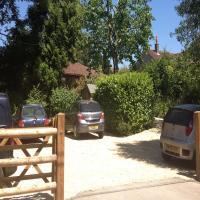 a group of cars parked in a driveway at Cherrybrook, Glastonbury