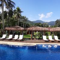 Pousada Canoa Caiçara Ilhabela, hotel em Agua Branca, Ilhabela