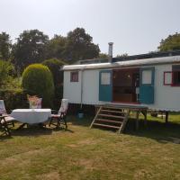 Gezellig pipowagen in Oostvoorne &ndash; hotel w mieście Oostvoorne