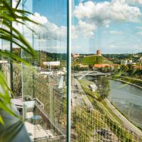 Vilnius city best view apartments, hotel di Snipiskes, Vilnius