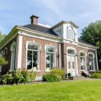Uitzicht op de haven, hotel in Kollum