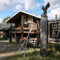 Lodge 67°N Lapland, hotel in Äkäslompolo