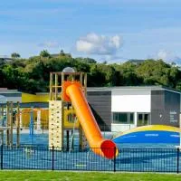 Hokitika में, होटल Hokitika's Kiwi Holiday Park and Motels