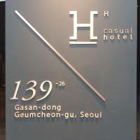 H hotel Gasan, hotel in Geumcheon-Gu, Seoul