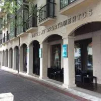 Hotel AV Apartamentos Lobios, hotelli kohteessa Lobios