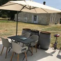 Gîte indépendant entre vignes et océan，貝加當的飯店