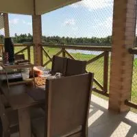 Villa das aguas-Praia do Saco-Proximo as lagoas dos Tambaquis e Mangue Seco, hôtel à Praia do Saco
