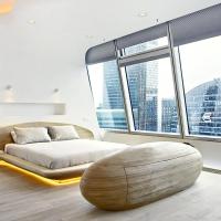 Sky Light - the best studio apartment in Moscow 57th floor Empire building