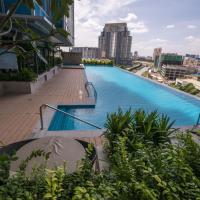 Diamond Twintower Apartment Hotel 鑽石雙星酒店式公寓: bir Phnom Penh, Koh Pich oteli