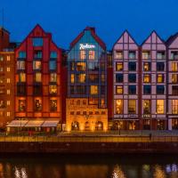 Radisson Hotel & Suites, Gdansk, Wyspa Spichrzów, hotell i Gamlebyen i Gdańsk