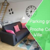 Apartment Lille - Proche métro - Stationnement gratuit, hotel in Fives, Lille