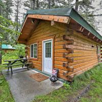 Quaint Seward Studio Cabin on Scenic Salmon Creek!, hotel near Seward Airport - SWD, Seward