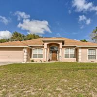 Bright Spring Hill Home 5 Mi to Weeki Wachee Park