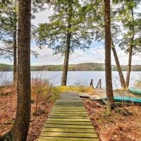 Lakeside Francestown Home with Private Dock and Porch!