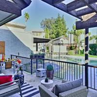Palm Springs Townhome with Pool and Golf Access!