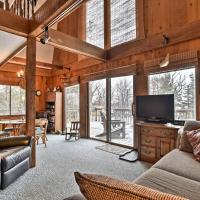Lakeview 10-Acre Kimball Cabin with Private Beach!