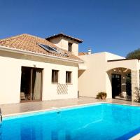 Amathousia Villa with private pool and sea view