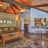 Kailua-Kona Home with Tropical Bar Walk to Beach!