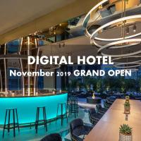 a rendering of the digital hotel november grand opening at slash kawasaki, Kawasaki