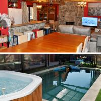 Los mejores hoteles con jacuzzi en la habitación en Navacerrada 4 Casa Rural Mansion Alejandra con piscina y jacuzzi