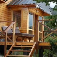Parajes del lejano sur cabaña El Cardo, hotell sihtkohas Moquehue