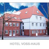 a building with a red roof at Voss-Haus, Eutin