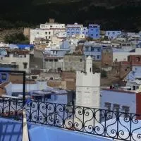 AYMANE ROOFTOP budget panoramic HOTEL, hotel di Chefchaouene