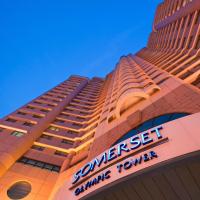 Somerset Olympic Tower Tianjin, hotel u četvrti Five Great Avenues, Tjanđin