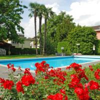 Ferienwohnung mit Garten und Pool in Ascona