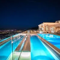 Viesnīca Villa Kedria with a panoramic ocean view pilsētā Souda