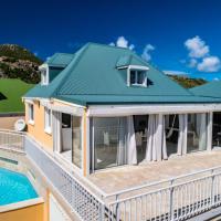 2 bedrooms villa at Saint Barthelemy 500 m away from the beach with sea view private pool and terrace, hotel in Saint Barthelemy