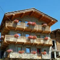 Chalet with one bedroom in Planaz with wonderful mountain view furnished garden and WiFi, hôtel à Fontainamore
