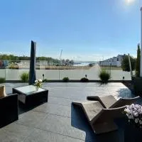Peenemünde में, होटल Exklusive Ferienwohnung mit Blick auf den Yachthafen