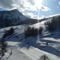 Corbier centre Vostok 32m2 balcon Sud vue pistes Classé Tourisme