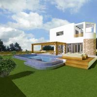 Lardos Villa Sleeps 6 with Pool Air Con and WiFi