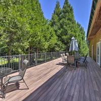 Secluded Mtn Home with Large Deck, Fireplace!