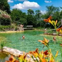 Landhotel Gut Wildberg mit Badeteich und großem Garten, Hotel in Meißen