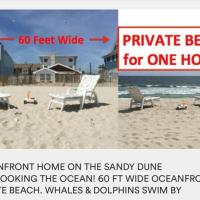 Oceanfront 2-Level Guest Suite + Private Beach + Pool, hotel in Mantoloking