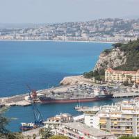 Mont Boron Magnificent View-3 Rooms - Wifi - A.C, hotell i Mont Boron i Nice