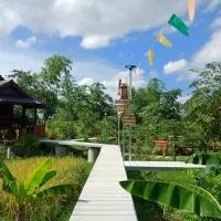 เรือนไทยใจสุขเอ๋ย, hotel sa Ban Bang Wa