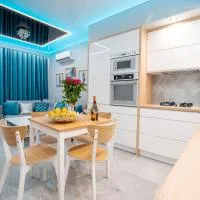 NEW Apartament VIP BLUE Warszawa+PARKING, viešbutis mieste Wola Mrokowska